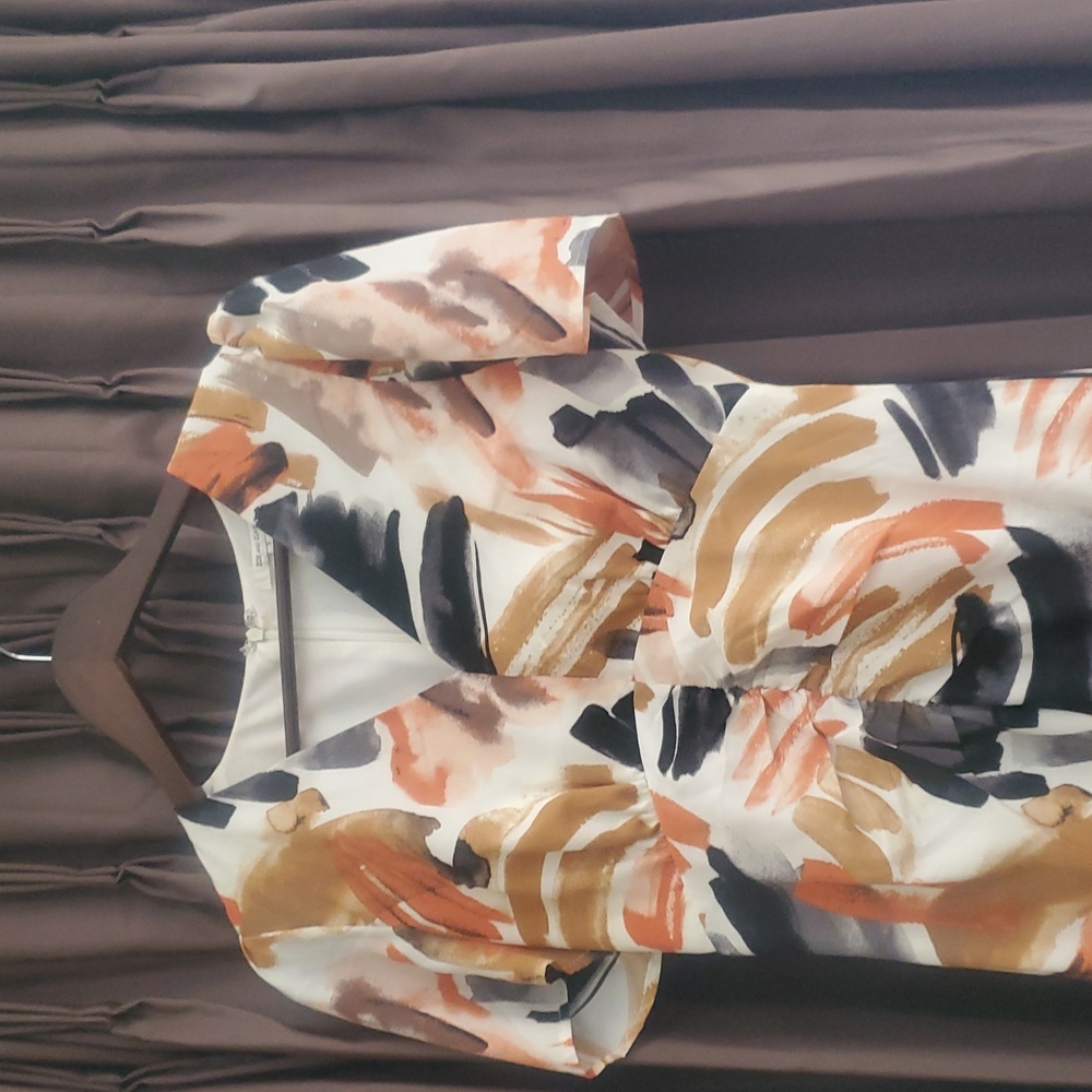 Zoe and Claire midi dress, size small S side Slit - Picture 2 of 8